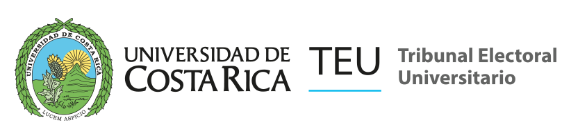 Logo de la UCR y del TEU